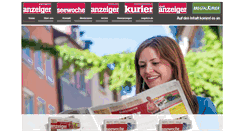 Desktop Screenshot of anzeiger-suedwest.de